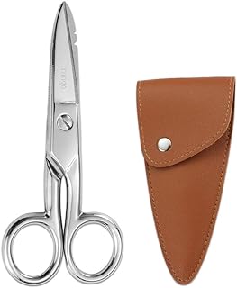 Robust Robust Living Electric Scissors of 5-1/5 ", versatile stainless steel scissors to strip the slots and cable wires.. Your favorite brands are just a click away on DIAYTAR Nigeria.
