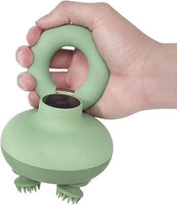 Portable rechargeable portable masseur for scalp, ipx7 waterproof, non -slip silicone handle for comfort of growth and hair relaxation, complete body massage for men, women and pets.. Experience budget-friendly shopping at DIAYTAR NIGERIA, Nigeria's premier online marketplace with quick delivery.