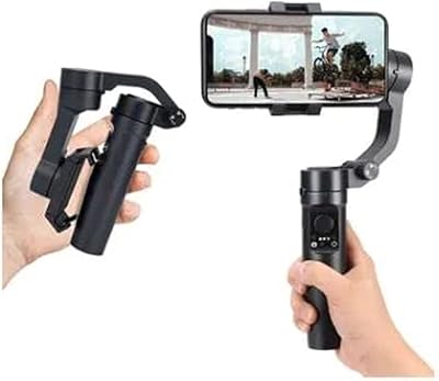 Foldable cardan support with three axes - black.. Great products, lower prices, fast delivery — DIAYTAR Nigeria has it all.