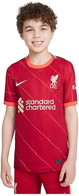 Unisex children Liverpool, 2021/22 season, game equipment, home jersey.. DIAYTAR NIGERIA makes quality accessible with our extensive catalog and competitive delivery rates.