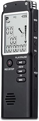 Zhaolei 8 GB/16 GB/32 GB Digital Vocal Recording USB Professional 96 Hours Dictaphone Digital Voice Recording with MP3 WAV player (Size: 32 GB).. Explore limitless products on DIAYTAR Nigeria — at the lowest prices.