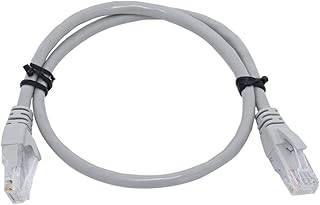 Gray cross ethernet cable category 6 1 m - 3 feet - Driver entirely in gold -plated copper.. Nigeria's most diverse e-commerce platform delivers quality and affordability to your doorstep in 5-8 days.