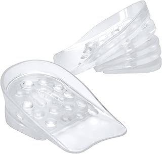 Silicone interior soles with 5 layers for men and women, adjustable invisible gel heel pads, heel booster (1 pair).. Looking for a deal? DIAYTAR Nigeria has thousands waiting for you.