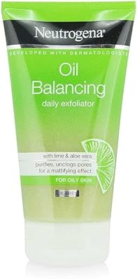 Daily exfoliant balancing with neutrogena oil with lemon face cleaner for oily skins - 150 ml.. Get unbeatable value on every order with DIAYTAR Nigeria.