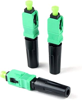 10 PIECES SCP APC RAPSTOR FRAST OF OPTICAL FIBER RETURN FIBER connectors Monomode SM 9/125 Mechanical quick connection adapter for FTTH CATV network.. From fashion to electronics, DIAYTAR Nigeria brings it all to your doorstep — fast, easy, and affordable.