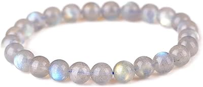 Flexible energetic bracelet in natural moonstone for men and women, stone, without precious stones.. Your digital shopping companion, DIAYTAR NIGERIA offers unmatched value with nationwide shipping.