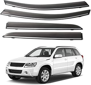 4pcs car wind deflector for Suzuki Vitara 2007-2015, rainwater protective strip for front and rear side doors and windows, anti-plui, snow and smoke accessories.. Find everything you need at prices you'll love with DIAYTAR NIGERIA's comprehensive e-commerce platform.