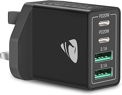 USB charger ionos fast charger 40 W 4 ports C Adapter.. Shop with confidence at DIAYTAR NIGERIA, where affordability meets reliability in less than 8 days.