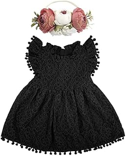 Elegant lace tutu dress with crazy sleeves and flowery headband for little girls.. DIAYTAR Nigeria delivers happiness in 5–8 days, no matter what you buy.