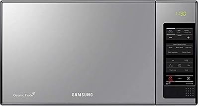 Samsung ceramic microwave oven with interior design mirror - 40 l, 2 kg, 1,500 W (silver, mg402madxbb).. Shop across categories with ease at DIAYTAR NIGERIA, delivering affordability within the week.