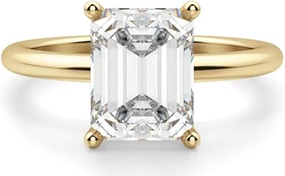 Proposal for an alliance in real solitary diamond solid gold 10 carats Moissanite.. DIAYTAR NIGERIA makes online shopping accessible with our comprehensive platform and prompt delivery service.