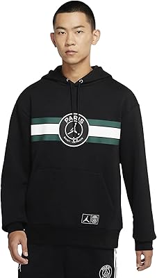 Hoodie in fleece Paris Saint Germain Jordan for men (3xl) Black, Black, 3xl.. DIAYTAR NIGERIA: Where thousands of products meet affordable prices and reliable 5-8 day delivery.