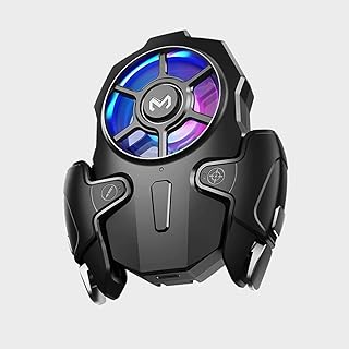 Memo AK03 mobile game controller, High frequency detachable portable game fan, cooler of PUBG play with light RVB light.. DIAYTAR NIGERIA: Where affordability meets reliability with thousands of products delivered promptly.