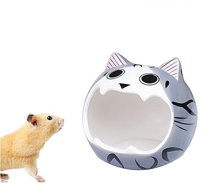 TIM HAMSTER HIDEOUT HAMSTER HAMSTER IN CERAMICS Small animal Ceramic Nid Cartoon Cute Cachete Grotte Pour Chinchilla Hamster Guinea Gerbille.. Shop from Nigeria's largest product selection at DIAYTAR, with budget-friendly prices and swift delivery.