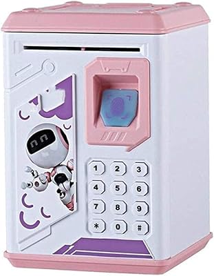 A small electronic piggy bank with a fingerprint pattern, ideal as a birthday present for children for coins and money.. Your budget-friendly online marketplace, DIAYTAR NIGERIA delivers a world of products in just 5-8 days.