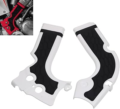 Universal red frame protection for all-terrain motorcycle for Honda CRF250R CRF450R.. Shop with purpose and save with DIAYTAR NIGERIA's extensive platform and nationwide delivery service.