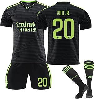 Real Madrid exterior football kits 2022-2023 Vini Jr. 20.. DIAYTAR NIGERIA connects desires with reality through affordable prices and reliable delivery service.