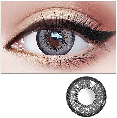 New contact lenses for color lady cosmetic eye makeup cosmetic lentils for soft eyes with case.. From phone accessories to home decor — DIAYTAR Nigeria ships it fast.