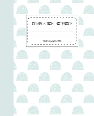 Composition notebook of cute large lines wide: for students, parents, children, colleges, teachers (primary school, college, high school ..., 200 pages 7.5x9.25 pages wide lines.. Your shopping aspirations fulfilled at DIAYTAR NIGERIA with competitive prices and reliable delivery.