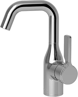 Gomo bathroom valve, single lever sink mixer, brass bathroom sink mixer, chrome.. DIAYTAR NIGERIA: Where affordability meets variety in Nigeria's most comprehensive online marketplace.