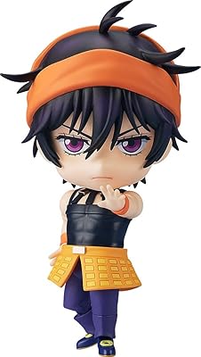 Jojo's Bizarre Adventures and the Golden Wind TV ME60469 TV figurine Nendoroid, Naransha Gilga, no on the scale, in ABC plastic and PVC plastic, entirely painted.. DIAYTAR NIGERIA brings the joy of affordable shopping to your fingertips with delivery in less than 8 days.