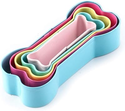 Set of 5 cookie cutters in stainless steel bone, cookie molds for homemade desserts.. DIAYTAR NIGERIA: Making online shopping accessible to all Nigerians with our affordable platform.