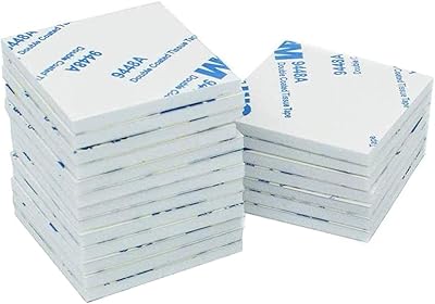 Double -sided adhesive foam pads, 20 pieces of strong square EVA foam tape for walls, floors, doors, mirrors, glass, leather, 76 x 76 mm.. Elevate your shopping experience with DIAYTAR NIGERIA's vast catalog and budget-friendly options.