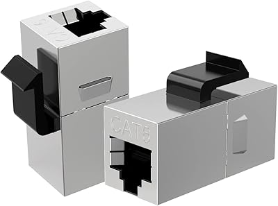 Creation of RJ45 Female Female Ethernet Extension Cables, 10 Standard Blood Standard Package for Ethernet Cat6 8P/8C cable extension adapter.. Love deals? DIAYTAR Nigeria has you covered with low prices and fast delivery.