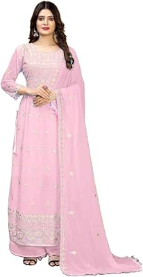 Costume Neera Salwar Kameez heavy embroidered | Palazzo Kurta set ready to wear with Dupatta.. Unlock access to a wide range of products with DIAYTAR NIGERIA's affordable e-commerce platform.