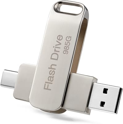 USB C 985 GB, USB 3.0 USB key, Type C double OTG, C USB key C, USB high-speed metal key for PC, tablet, macbook, USB-C smartphone.. DIAYTAR NIGERIA: Where every Nigerian finds what they need at prices they can afford, delivered promptly.