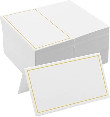 Set of 50 mini table cards with gold leaf, escort cards, business cards, wedding cards for weddings, tables, dinners, siege cards.. Discover thousands of products on DIAYTAR Nigeria with delivery between 5 to 8 days across the country.