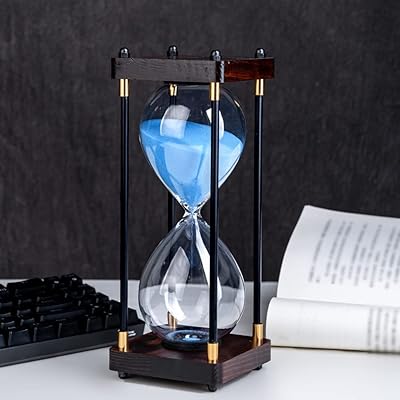 60-minute hourglass Sablier Large Salvage Silent Decorative Clock for Wooden Wooden Femmes.. Your budget-friendly online marketplace, DIAYTAR NIGERIA delivers a world of products in just 5-8 days.