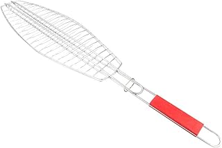 Light Light Portable Fish in Stainless Steel with Sequoia, Flexible Handle and Lock Resistant to heat, silver.. DIAYTAR NIGERIA: Where every shopping need is fulfilled with affordable prices and nationwide shipping.