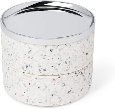 Umbra tesura jewelry organizer storage box with 2 levels with lid.. Elevate your shopping experience with DIAYTAR NIGERIA's vast catalog and budget-friendly options.