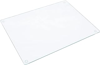 Cutting board in tempered glass, extra durable, transparent glass, stripes resistant, heat resistant, unbreakable, extra large 12 x 16.. DIAYTAR NIGERIA: Revolutionizing accessibility to quality products at budget-friendly prices across Nigeria.