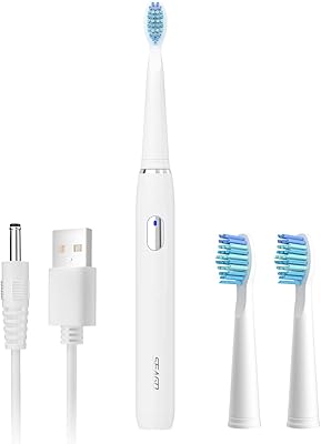 Electric toothbrush Sego rechargeable sonic brush with 3 brush heads.. DIAYTAR NIGERIA connects desire with fulfillment through our affordable e-commerce platform.