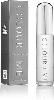Silver Sport Sport Color Me for men, 50 ml, 1.7 oz.. DIAYTAR NIGERIA: Nigeria's answer to affordable online shopping with reliable 5-8 day delivery guarantee.