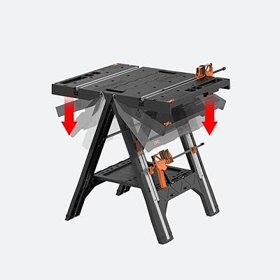 Folding work table Works Pegasus, Design Saurs, Model WX051.. Affordable luxury and fast service — only on DIAYTAR Nigeria.