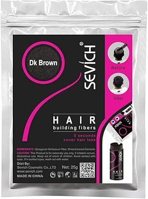 Recharge bag for hair fibers - instantly hide hair loss - cotton microfibers powder 100 % natural (dark brown 100 g).. From phone accessories to home decor — DIAYTAR Nigeria ships it fast.