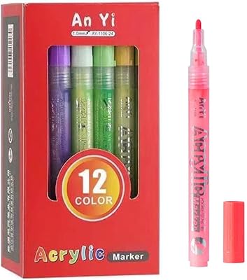 GZS acrylic markers to paint on wooden glass rocks.. Explore a world of choices with DIAYTAR NIGERIA's vast catalog and budget-friendly nationwide shipping.