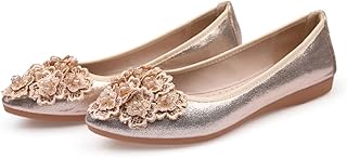 Foldable ballerinas for women, relaxed wedding festival shoes with shiny rhinestones, comfortable ballerinas to put on for walking.. DIAYTAR NIGERIA brings the marketplace home to you with affordable prices and delivery in 5-8 days.