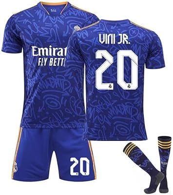 Forka Real Madrid football jersey, football jersey n ° 20, set of children's football clothing for children.. Experience the future of online shopping with DIAYTAR NIGERIA's extensive product range and competitive pricing.