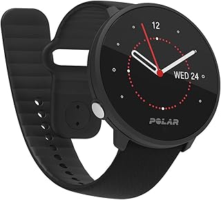 Waterproof watch Polar Unit for men and women with connected GPS, sleep monitoring, daily exercise advice, recovery measurement - heart rate monitor on the wrist - black, S -L.. DIAYTAR NIGERIA: Putting quality products within reach of every Nigerian through our affordable marketplace.
