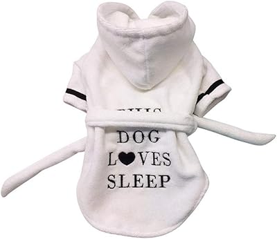 Shypyg Watch For Pets of Pattern Towel Cotton Cotton Dress Comfortable Coral Dress Corail Thick Hoodie for Pets (Size: Small).. Nigeria shops with DIAYTAR — wide selection, fast shipping, and great value.
