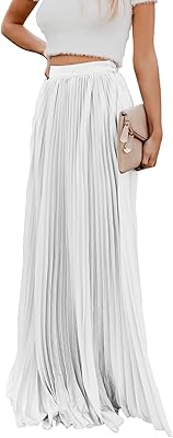 Elegant long -waisted silk muslin skirt for women, pleated long skirt.. Your trusted marketplace, DIAYTAR NIGERIA offers comprehensive selection with budget-friendly delivery.