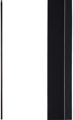 Iron balusters for 1/2 "staircase ramp (pack of 15) United Staircases for modern hollow staircases (real satin black non -mat) metal pins - 1/2" x 44 "in height.. DIAYTAR NIGERIA transforms wishes into deliveries with our affordable and reliable e-commerce platform.