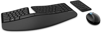 Microsoft L5V 00001 - Black Keyboard and Wireless Ergonomic Mouse Wireless.. DIAYTAR NIGERIA: Where shopping meets satisfaction with affordable prices and reliable 5-8 day shipping.