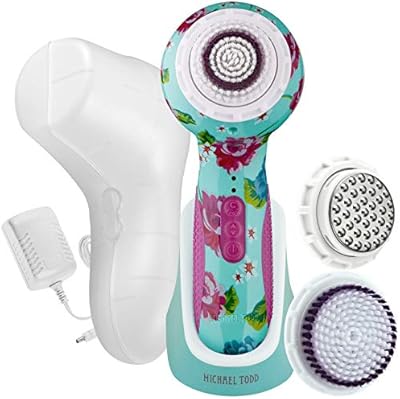 (English garden) - Sonicare Elite Face Cleaning System by Michael Todd Beauty - Sundic Exfoliating Brush for the Face and the Body at 6 speeds.. With DIAYTAR Nigeria, shopping online is easy, affordable, and fast.