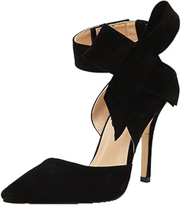 Zazuzu Tills with white strips with luxury knot high heels for women for women black and red evening pumps (color: hortel, size: 37).. Nigeria's e-commerce leader delivers unmatched variety and value to your doorstep in just 5-8 days.
