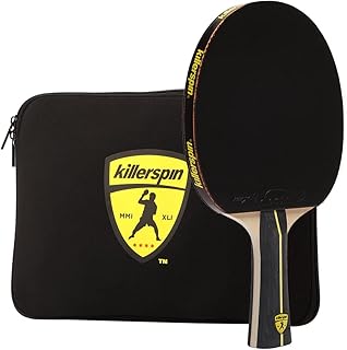 Killerspin black jet black combo tablet racket with 8.3 x 1 x 12.6 inch case.. DIAYTAR NIGERIA delivers more than expected with our extensive catalog and 5-8 day delivery service.
